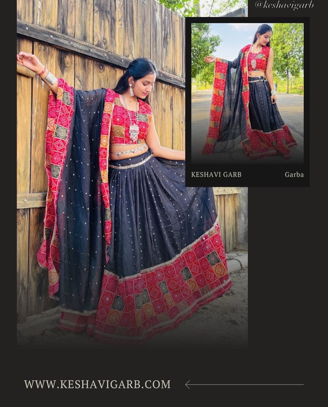 Rent Sitara Bandhani Choli - Festive & Garba Fancy Dresses in Bhopal from ₹899/day | Keshavi Garb